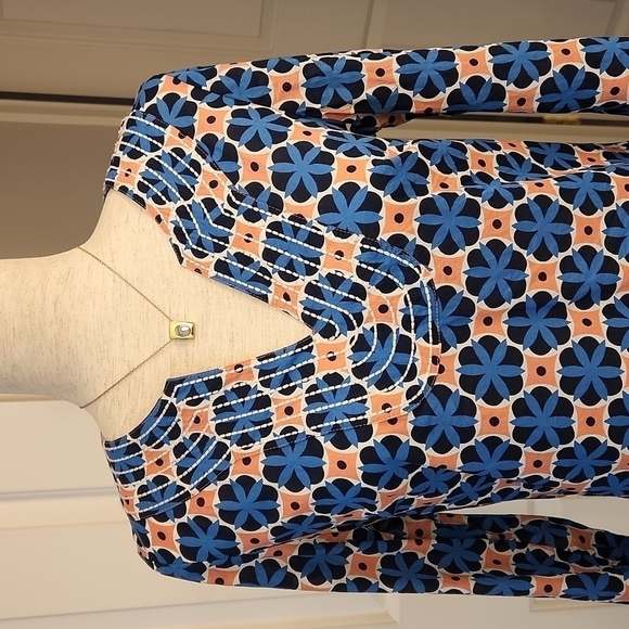 Boden 3/4 Sleeve Shirt Size 4 - Picture 2 of 13